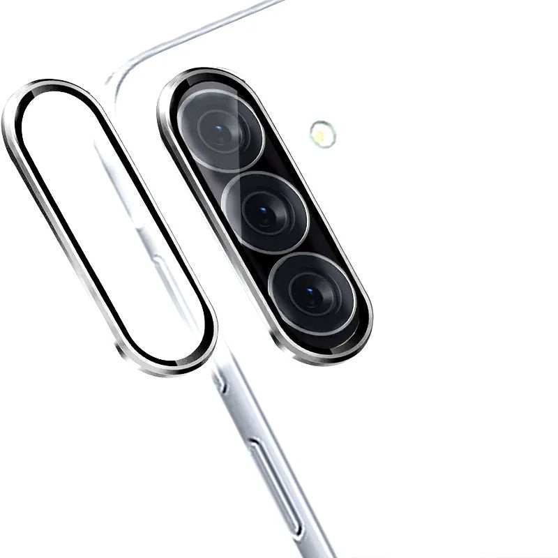 Funda con anillo Protector para cámara trasera para Samsung Galaxy A56 A36 A26 A55 A54 A35 A34 A25 A15 A14 5G, cubierta trasera de lente de vidrio templado