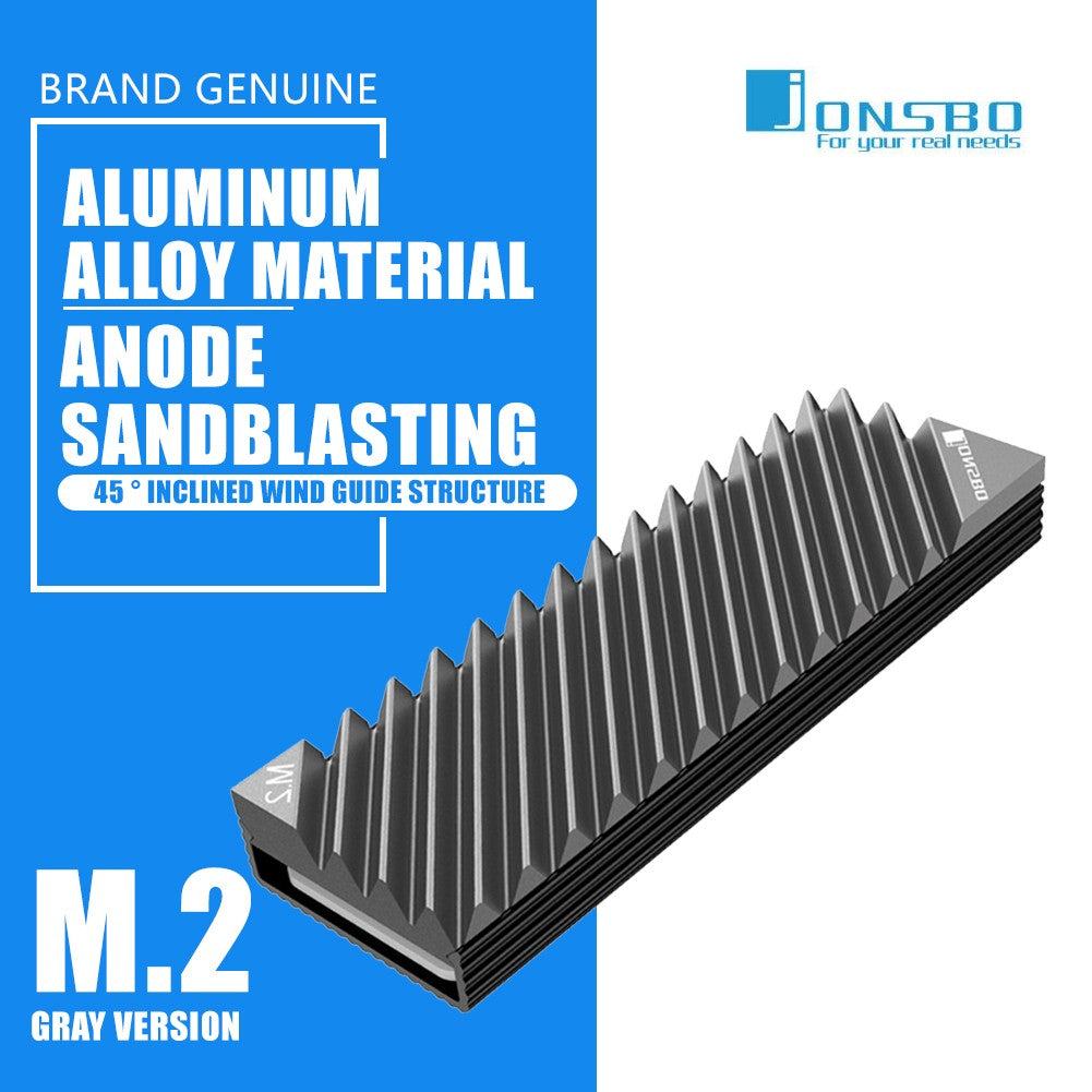 Disipador de calor M.2 SSD NVMe M2 2280 SSD Disco Duro disipador de calor de aluminio con almohadilla térmica para ssd m2 Escritorio PC Junta térmica nvme heatsink