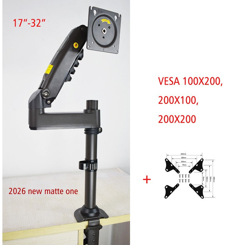 Nuevo soporte de monitor NB H100 con resorte de gas para monitores LCD LED de 17'-30', brazo articulado de movimiento completo para escritorio, soporte para TV, carga de 2-9 kg