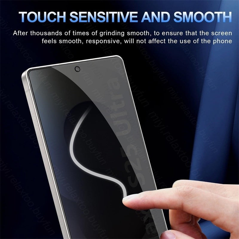 Protector de Pantalla Antiespía S25Ultra (2 Piezas) para Samsung Galaxy S25, S26 Ultra, S25+, S26+, S25 Edge 5G, Cristal Templado 9H, Película de Privacidad