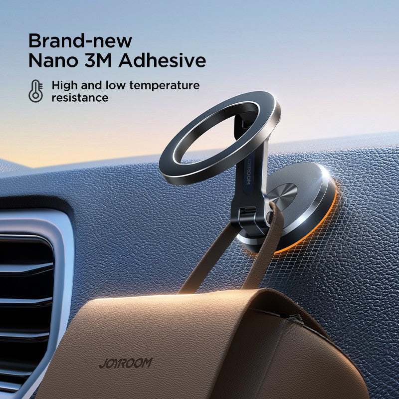 Joryoom soporte magnético plegable para teléfono de coche soporte Universal fuerte para teléfono para coche para iPhone 15 14 13 Pro Max Samsung Huawei