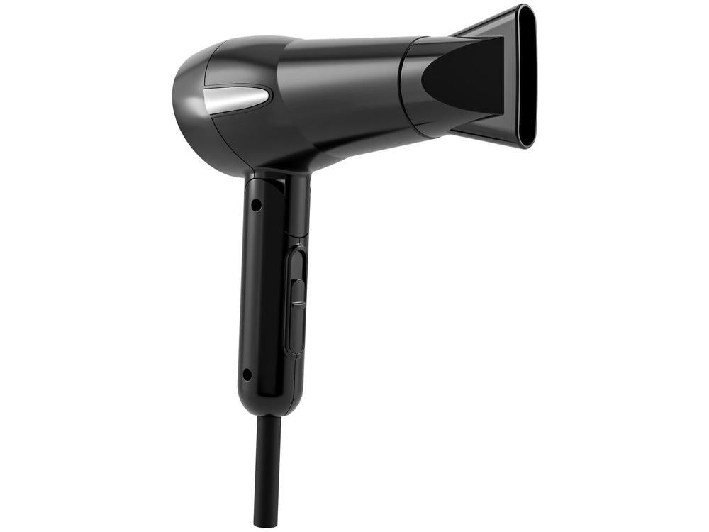 Secador de pelo iónico Britânia Tourmaline, negro, 1200 W, 2 velocidades, BSC1200