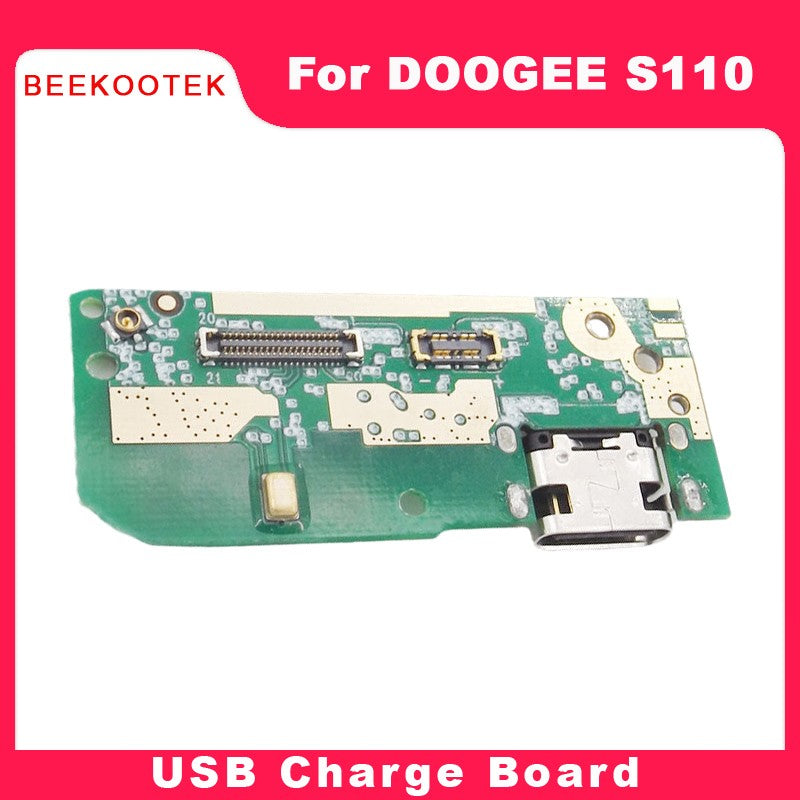 Nuevo Original DOOGEE S110 placa USB Base puerto de carga placa con micrófono rophone Accesorios de reparación para teléfono inteligente DOOGEE S110