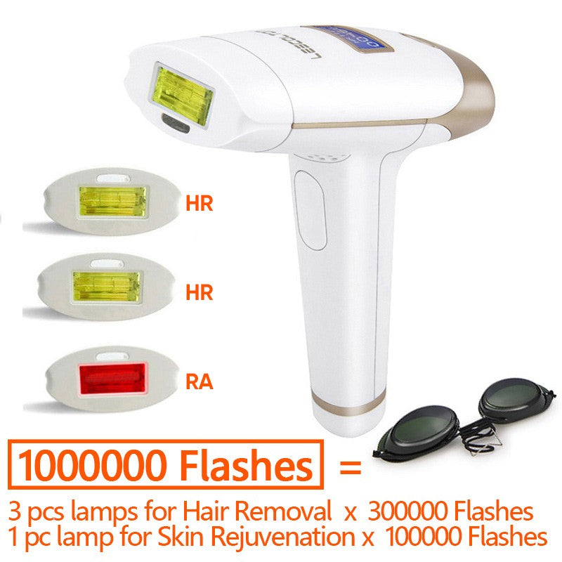 Lescolton 2in1 IPL depiladora cabello pantalla LCD máquina T009i láser permanente Bikini Trimmer eléctrico depilador un láser