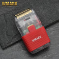 WMARK-afeitadora de barbero NG-987, máquina de afeitar eléctrica con USB, con cabezal de aceite, color blanco