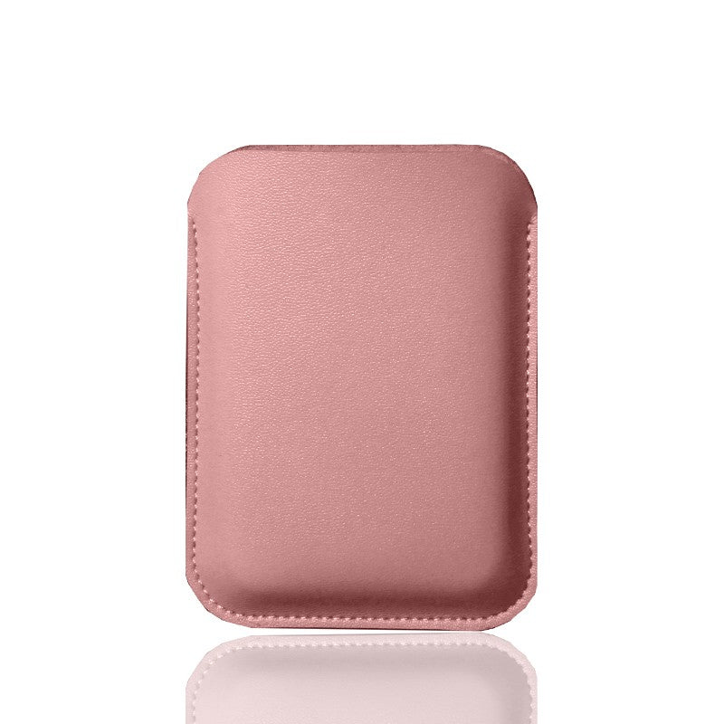Funda de cuero con funda para banco de energía para iPhone 13, funda para batería externa Magsafe