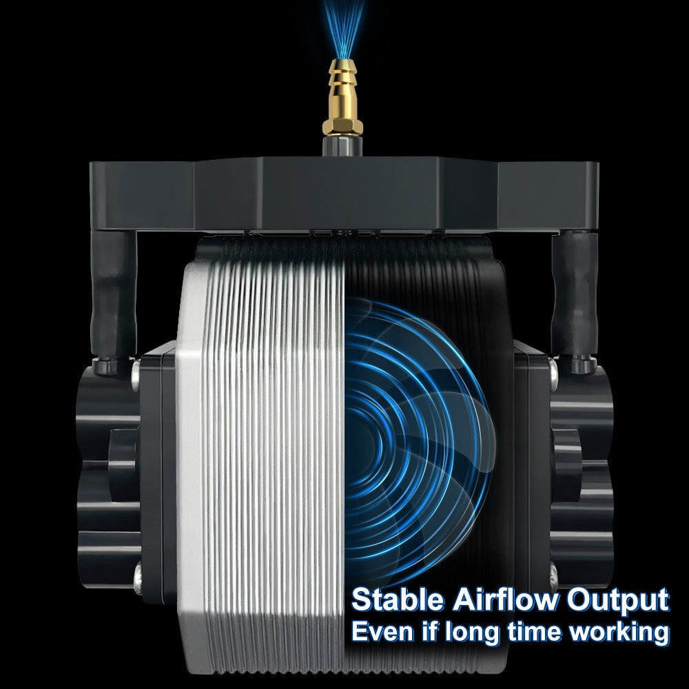 LASER TREE 5W módulo láser con asistencia de aire 450nm enfoque fijo TTL cabezal láser de luz azul para máquina de grabado de corte CNC DIY
