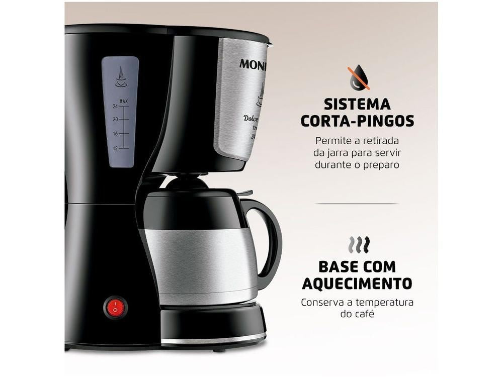 Cafetera eléctrica Mondial Dolce Aroma Thermo, 220V