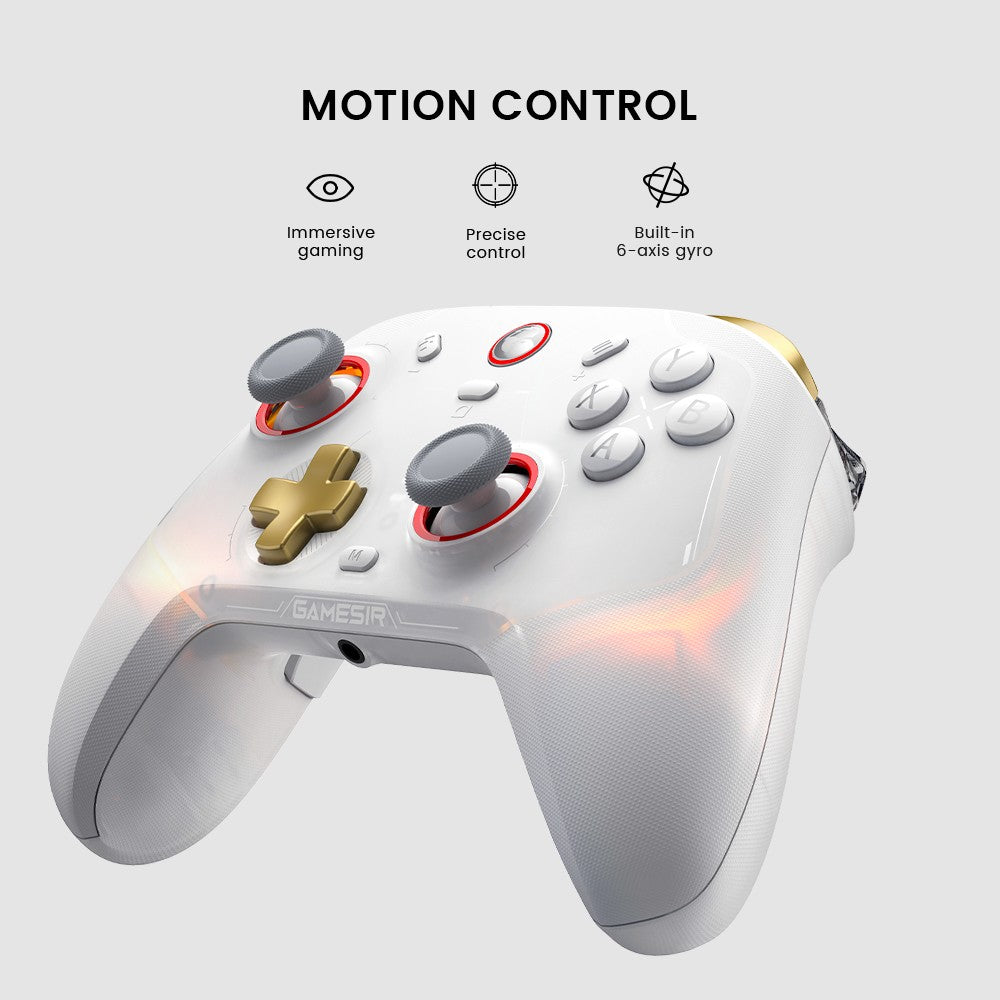GameSir Cyclone 2 Bluetooth Gamepad controlador de juegos inalámbrico para Nintendo Switch 2 Arcade iPhone Android teléfono PC Joystick