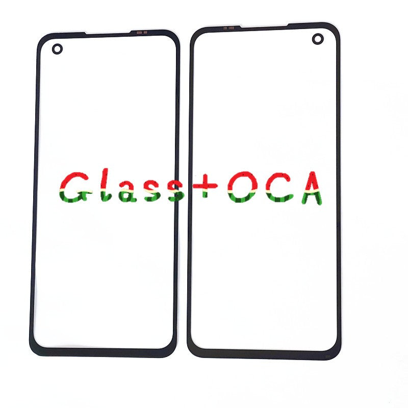 2 uds para Asus Zenfone 8 8Z ZS590KS LCD reemplazo de pantalla táctil de lente de cristal frontal y exterior