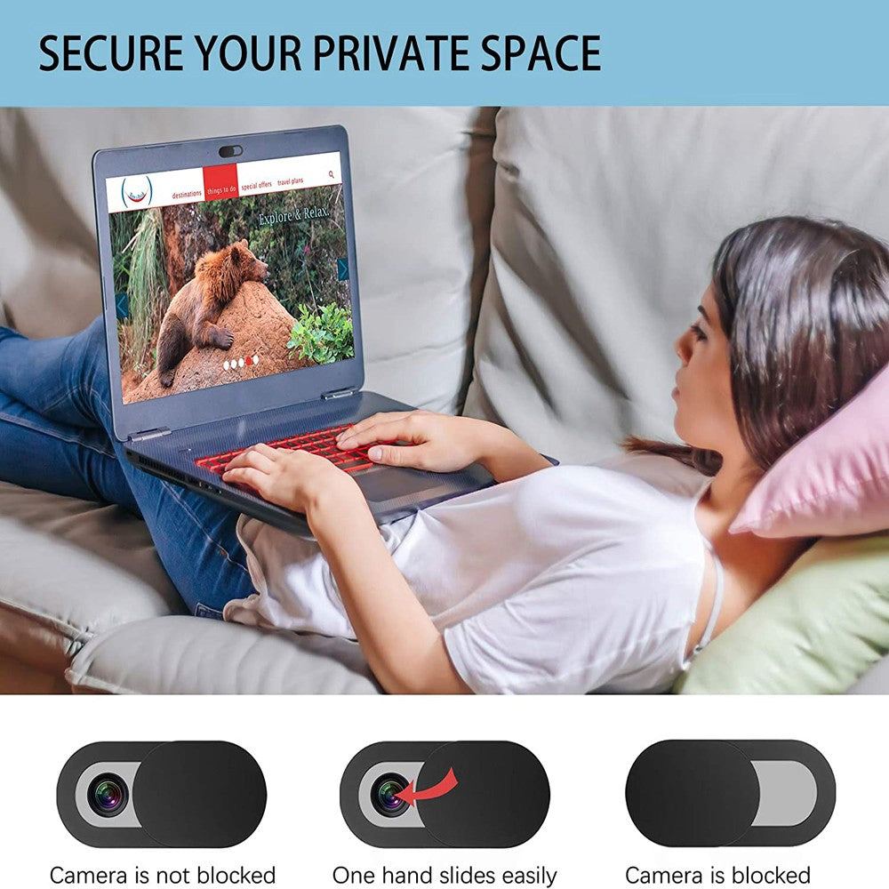5/10 Uds cubierta de cámara web tableta portátil cubiertas de cámara deslizante teléfono móvil antiespía para iPad PC Macbook tabletas lentes pegatina de privacidad