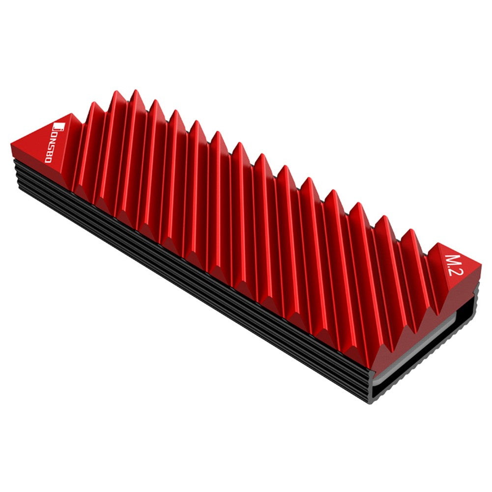 Jonsbo-disipador de calor para radiador, almohadillas de refrigeración M.2 2280 NVMe SSD, disco de calor, disipador de calor de aluminio, almohadilla térmica para PC de escritorio m2