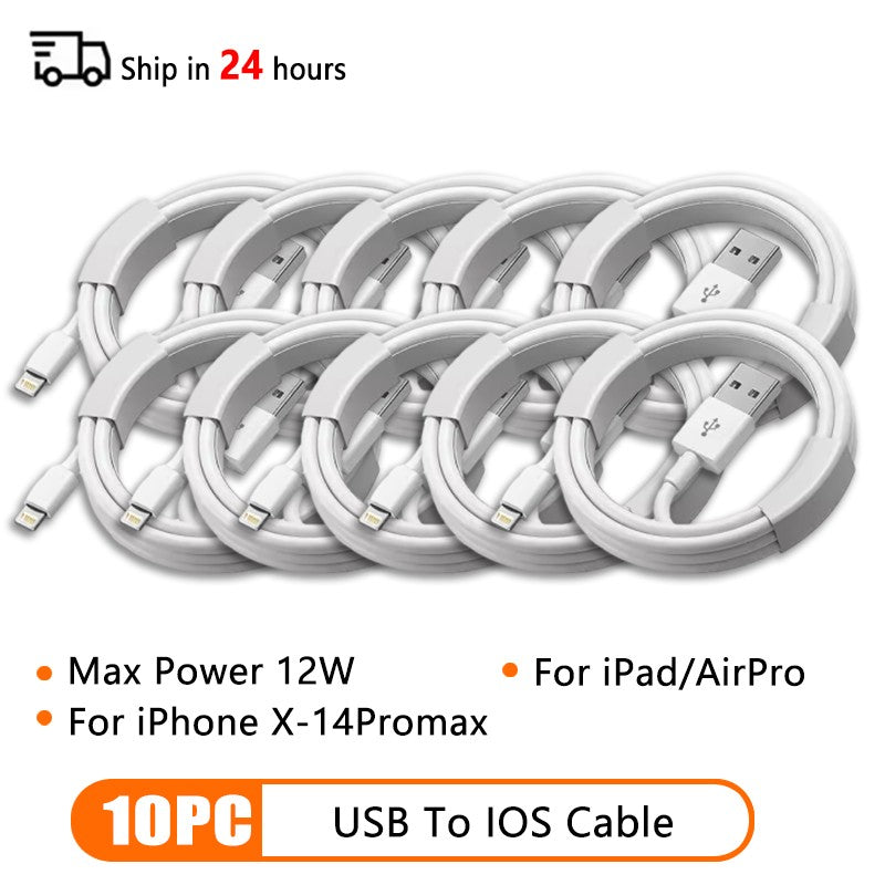 Cable USB tipo C PD de 66W para Apple iPhone 16 15 14 13 11 Pro Max 12 Mini 7 8 Plus XS R Cable de carga USB C de carga rápida