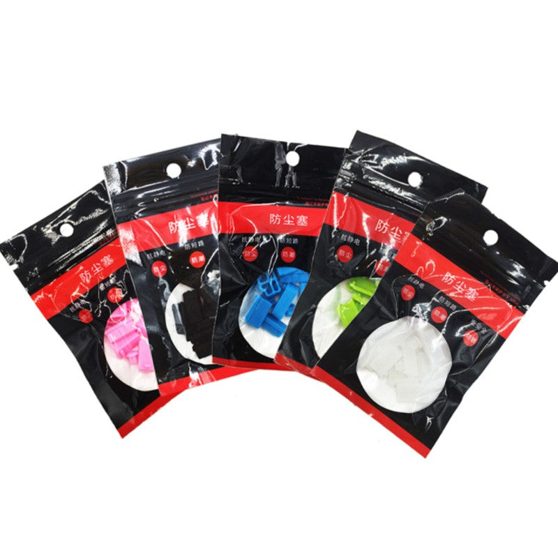 1 Juego/16 piezas de tapones de silicona antipolvo para portátiles, cubiertas protectoras para puertos USB tipo C, HDTV, RJ45, impermeables