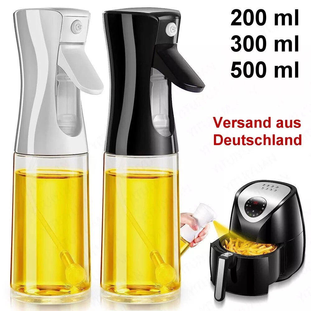 Spray de aceite para cocinar, botella dispensadora de aceite de oliva, pulveriza