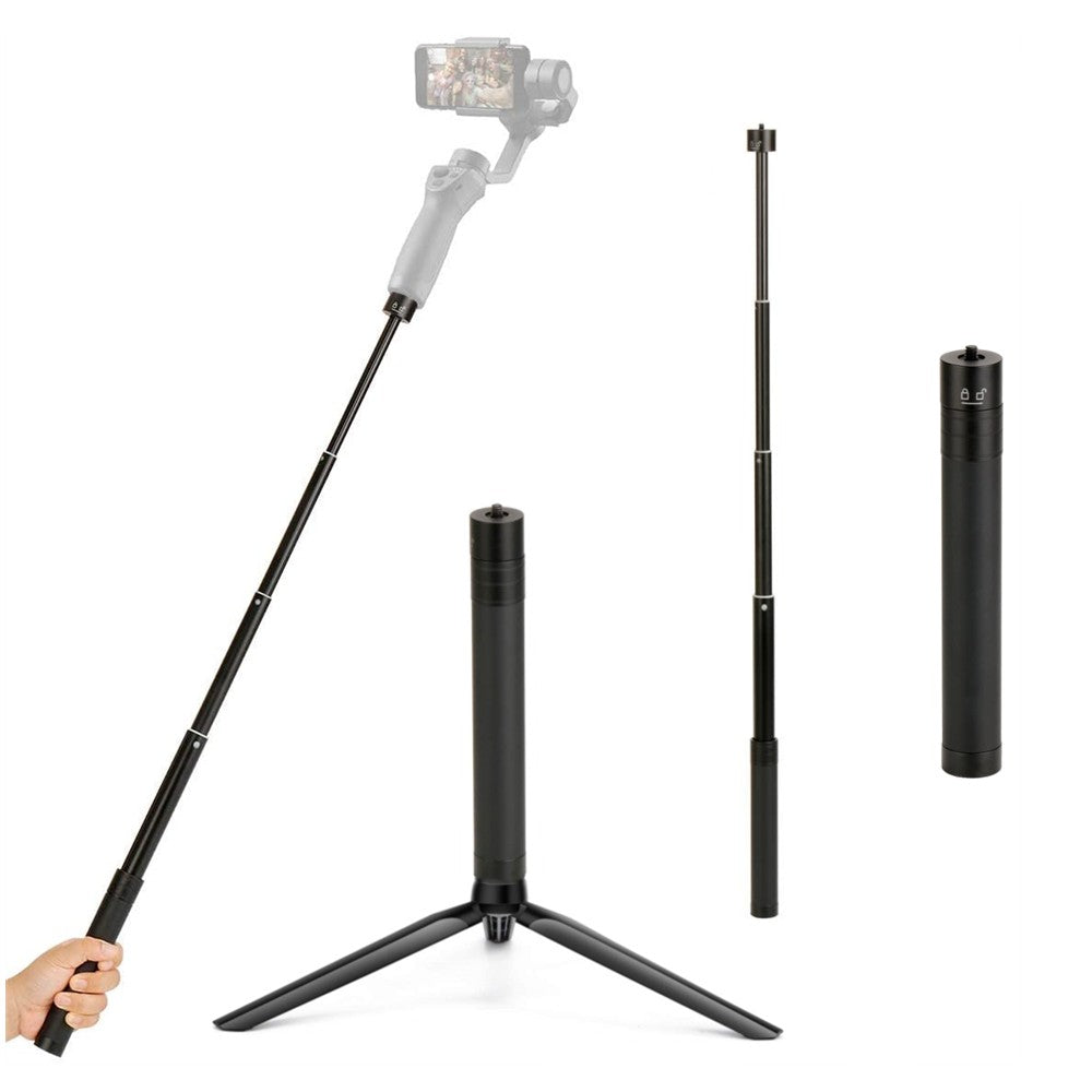 Varilla de extensión para Dji Om 5, palo de Selfie telescópico para Dji Osmo Mobile 3 4 FeiYu Zhiyun Smooth iSteady, accesorios de cardán