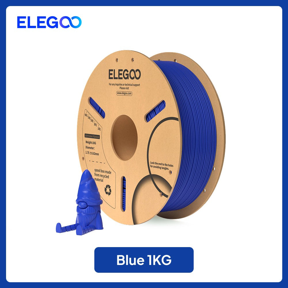 ELEGOO 1kg 1,75mm filamento PLA plástico 3D PLA para impresora 3D Material consumible para impresora 3D NEPTUNE 3 PRO FDM