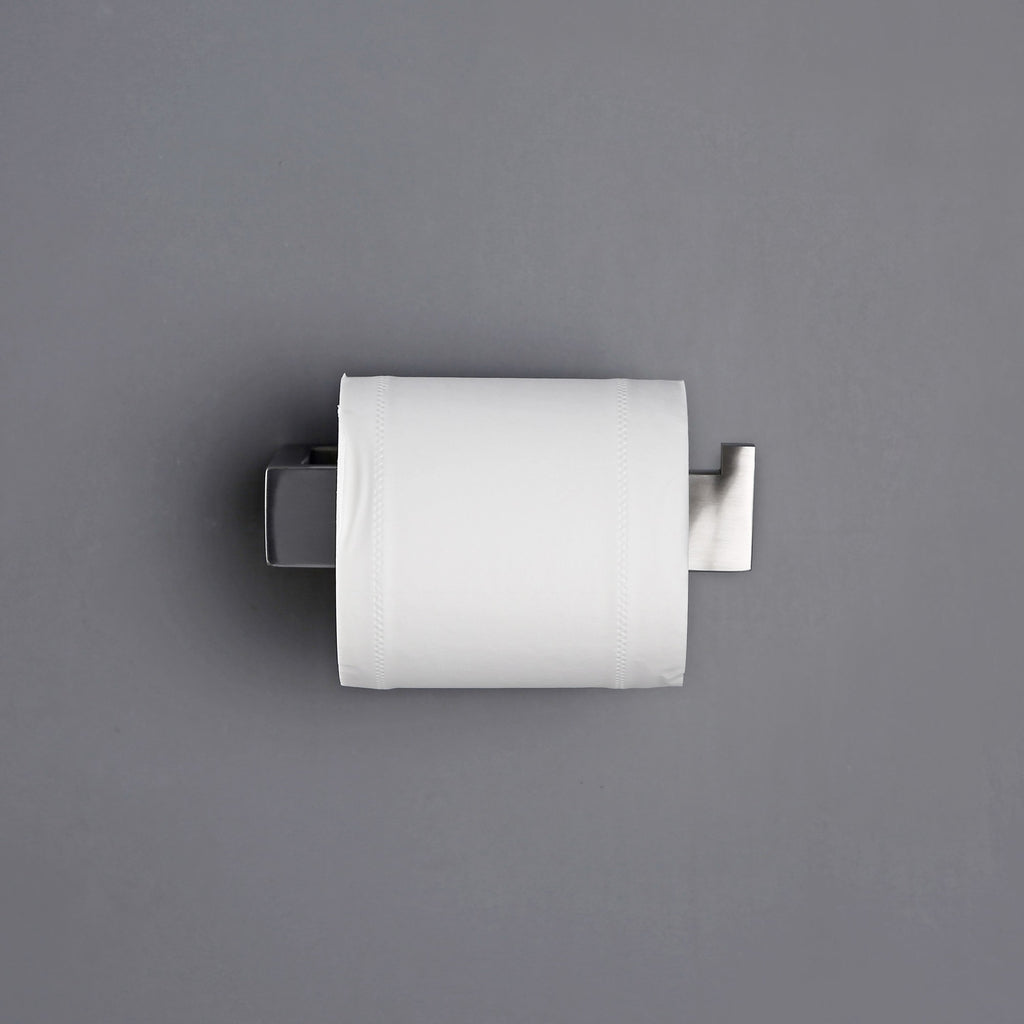 Juego de accesorios de baño, portarrollos de papel higiénico, soporte de toalla, barra de gancho de acero inoxidable, montado en la pared para dormitorio, cocina, Kit de Hardware de baño