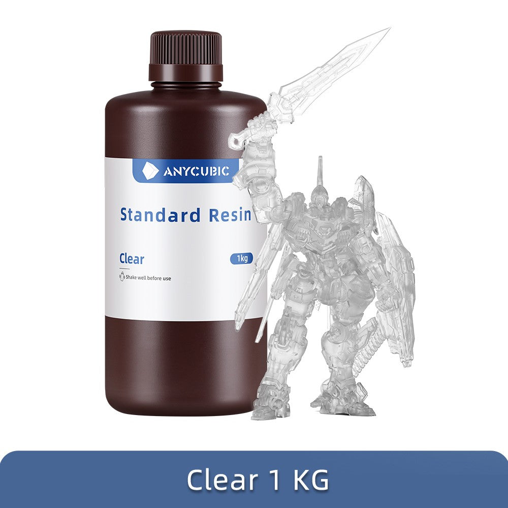 ANYCUBIC 405nm resina UV para impresora 3D Photon Mono 4 resina de impresión 3D LCD resina sensible a los rayos UV para impresora 3D 1kg