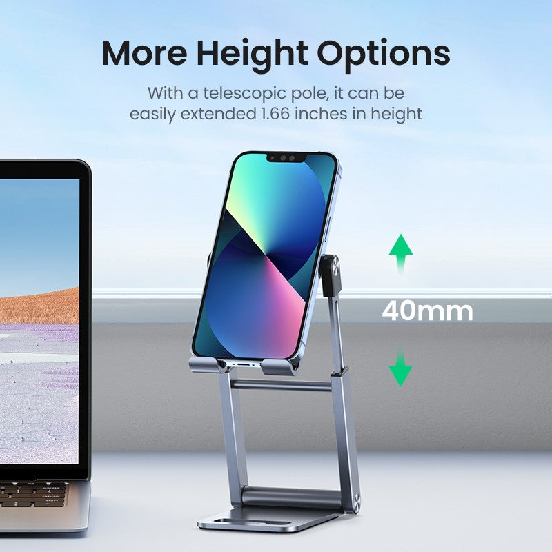 UGREEN-soporte ajustable de aluminio para teléfono móvil, accesorio de escritorio para iPhone 13, 12 Pro Max, tableta