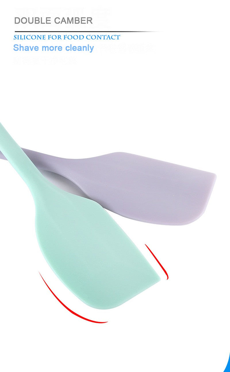 Espátula de crema de silicona antiadherente, herramientas de cocina resistentes al calor para hornear pasteles DIY