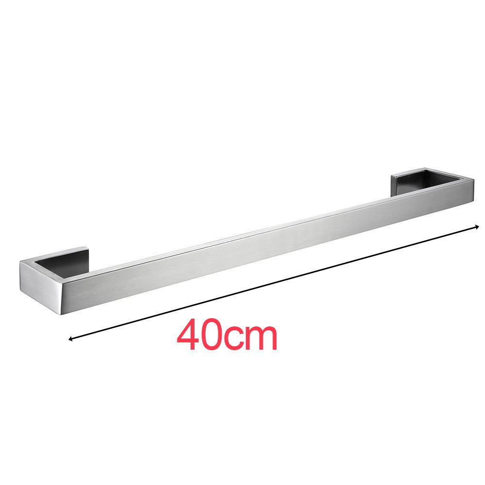 Juego de accesorios de baño, portarrollos de papel higiénico, soporte de toalla, barra de gancho de acero inoxidable, montado en la pared para dormitorio, cocina, Kit de Hardware de baño