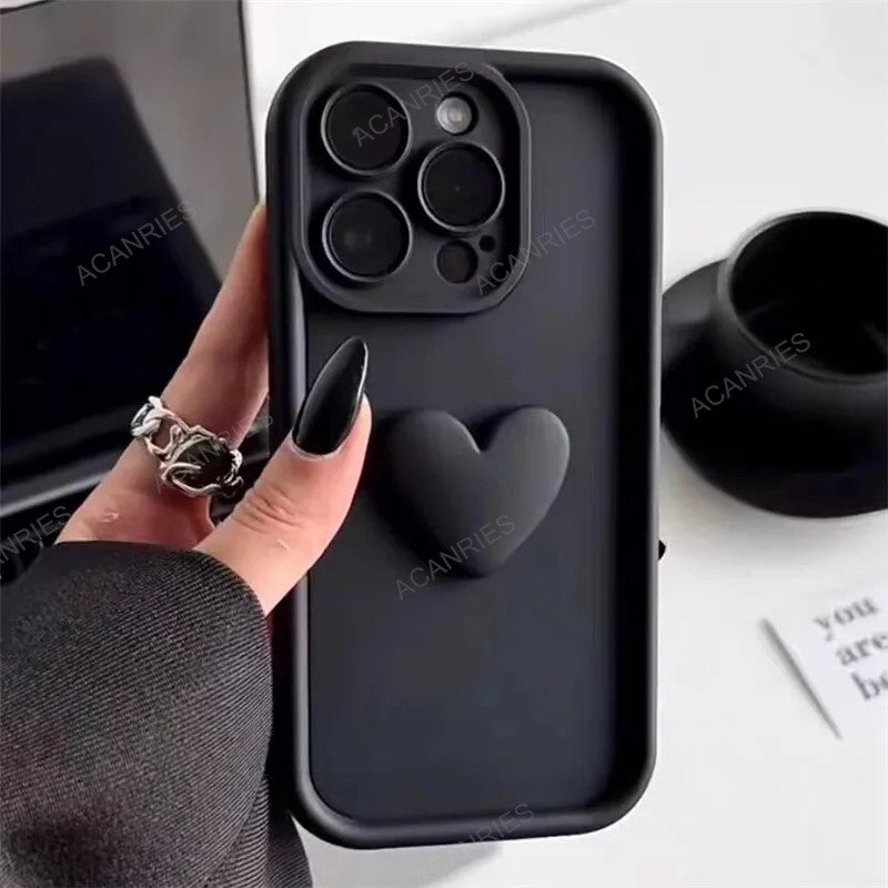 Para Xiaomi Mi 13t Pro 5g Redmi 13c 4g Poco C65 chica lindo amor corazón mate funda de silicona suave a prueba de golpes contraportada Mi13t 13tpro