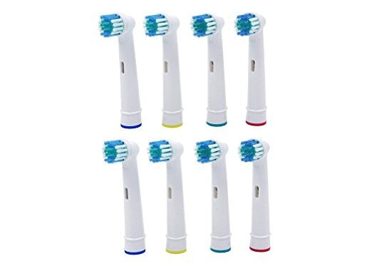 Cabezales de repuesto para cepillo de dientes eléctrico Oral-B Advance Power/Vitality Precision Clean/Pro Health/Triumph/3D Excel, 8 Uds.