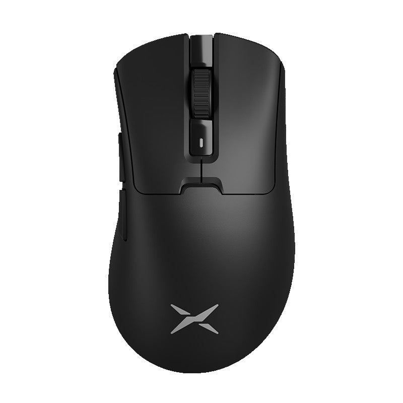 Ratón inalámbrico para juegos Delux M900 PRO, ergonómico, 8K, velocidad de orolling PAW3395 BK3633, base de carga RGB de 63g para PC y portátil de mano grande derecha