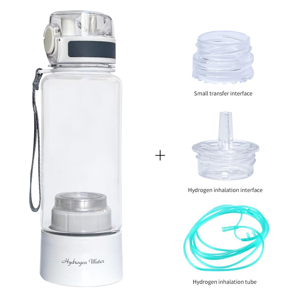 Generador de agua hidrogenada Bluevida de nuevo estilo deportivo SPE y PEM, H2 hasta 3000ppb y botella de agua hidrogenada con gran capacidad de batería