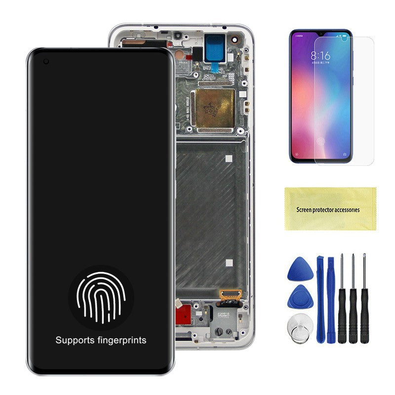 Pantalla AMOLED de 6,81 pulgadas para Xiaomi Mi 11Ultra Mi 11 Pro, montaje de pantalla táctil LCD para Xiaomi Mi 11 Ultra M2102K1G con marco
