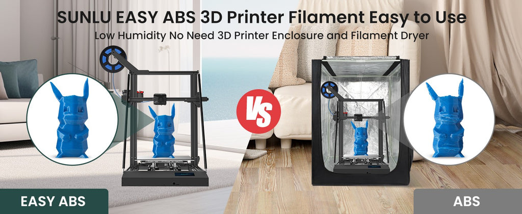 Filamento SUNLU 10KG 3D PLA/PLA PLUS/PETG/filamnet ABS fácil 1,75mm 10 rollos 1KG filamento de impresora 3D bien herido para impresora 3D