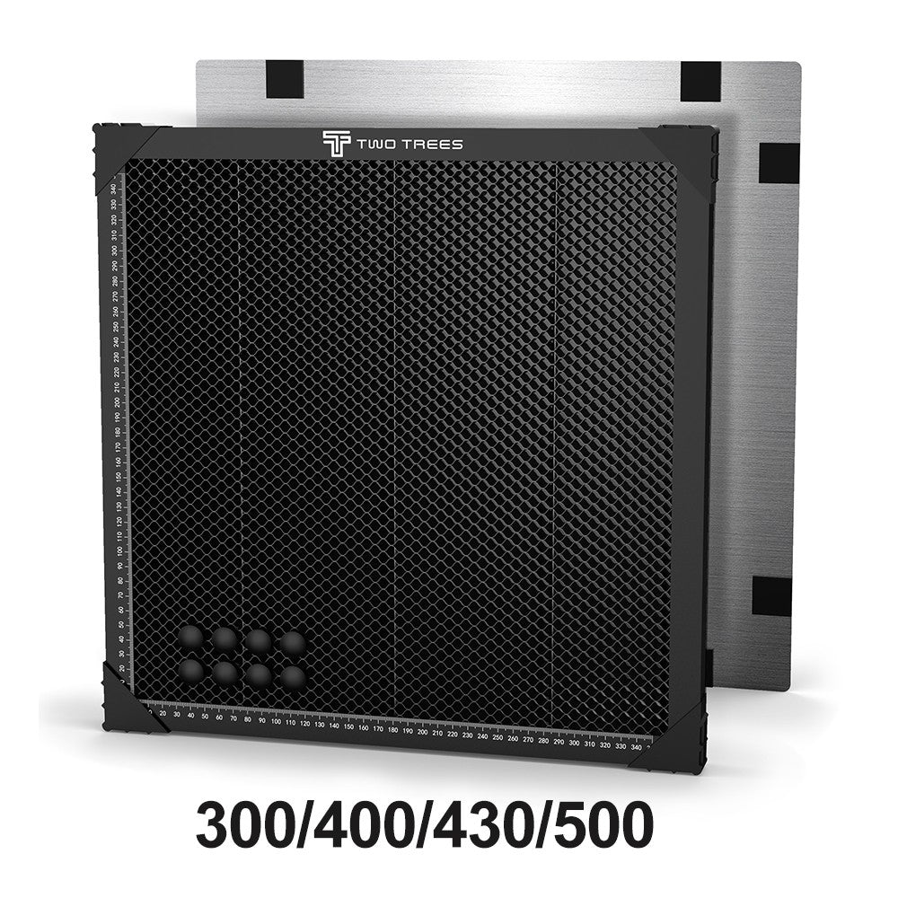 Mesa de Trabajo láser de nido de abeja para máquina cortadora de CO2/TT-5, grabador de 5S, corte de TTS-55, varios tamaños