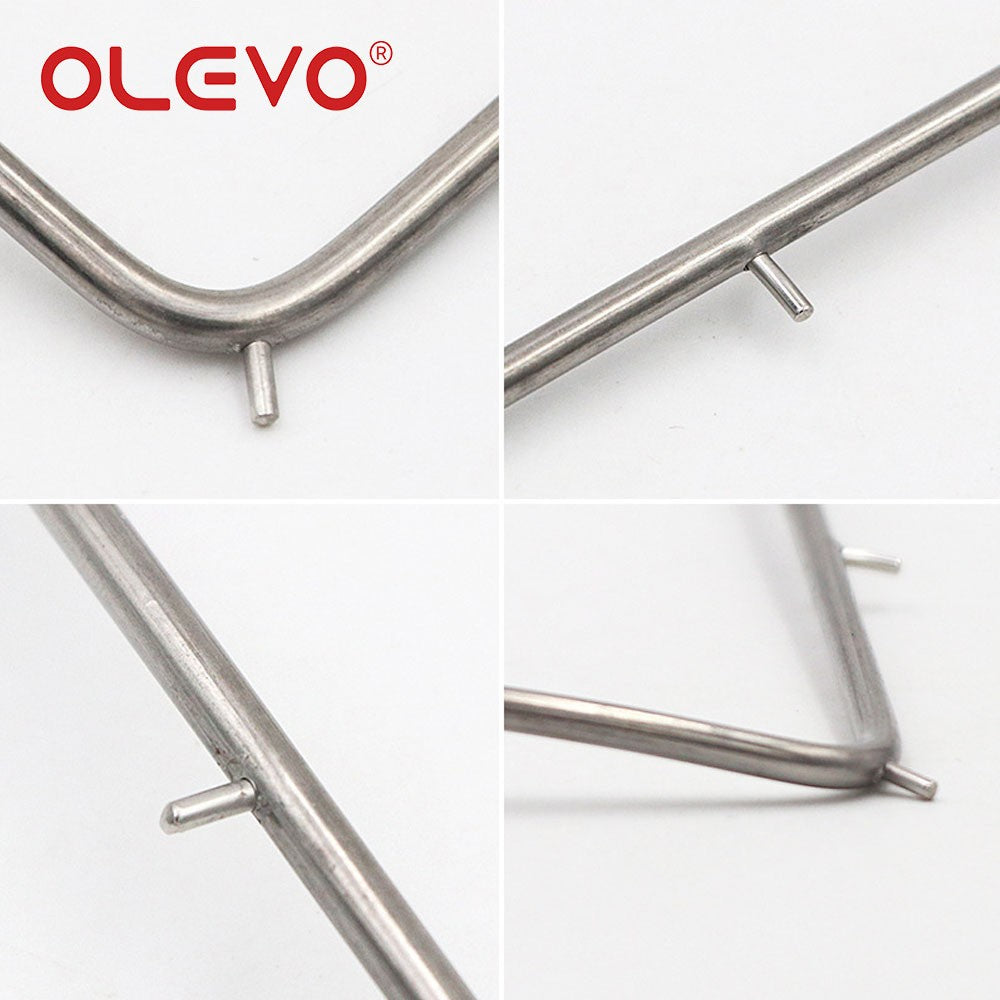 Juego de Abrazaderas para Dique de Goma Dental, Soporte de Acero Inoxidable Autoclavable, 1 Pieza, Pinzas Quirúrgicas, Herramientas e Instrumentos de Odontología