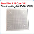 Plantilla para controlador de juego PS5 Core, Chip IC, calentamiento directo, 80x80, 90x90mm, herramientas de soldadura de reparación de Reball