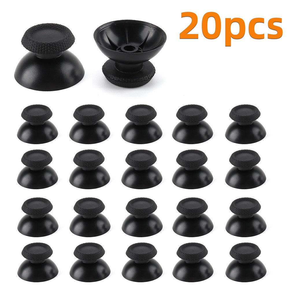 20 piezas de repuesto de palancas analógicas 3D para PS5, PS4, PS3, PS2, controlador de pulgar para XBOX Series 360, accesorio de cubierta de Joystick
