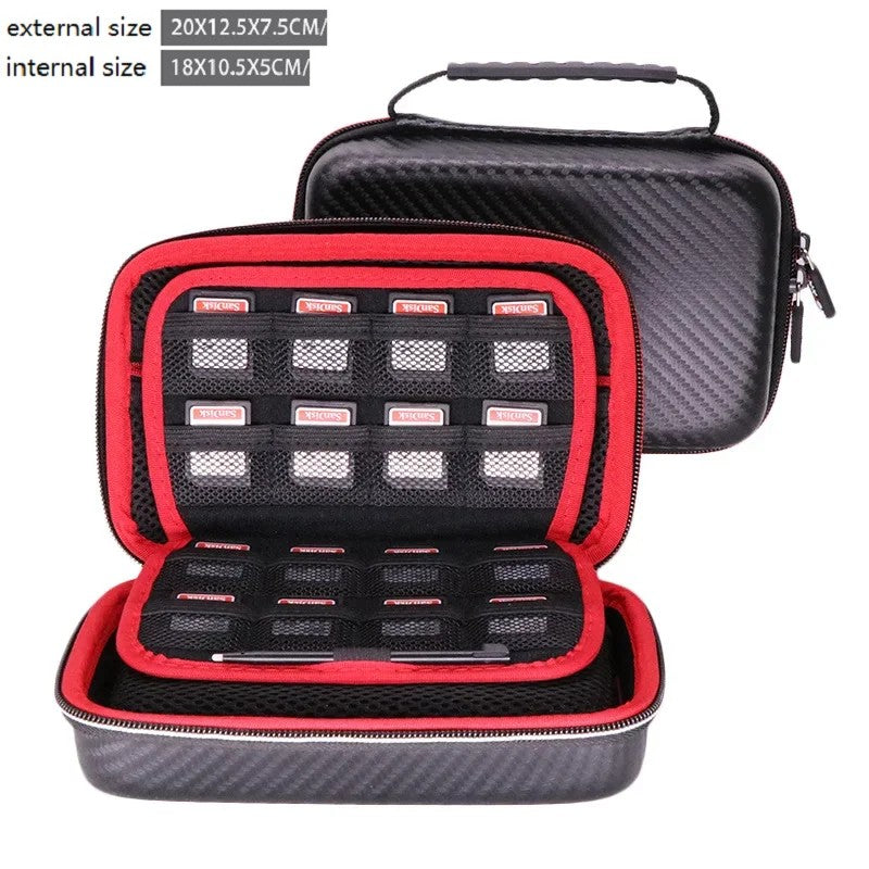Bolsa de Estuche de transporte para almacenamiento de disco duro Power Bank para consola portátil Nintendo New 3DS XL/ 3DS XL NUEVO 3DSXL/LL