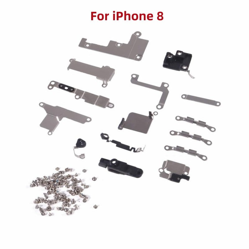 Piezas de repuesto de soporte interno y juego completo de tornillos para iPhone 7 7Plus 8 8Plus X XR XSMAX 11 11PRO MAX 12 12PRO MAX 12Mini