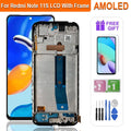 LCD súper AMOLED para Xiaomi Redmi Note 11 LCD 2201117 Asamblea del digitizador de la pantalla táctil de la exhibición LCD de TG para Redmi Note 11S LCD