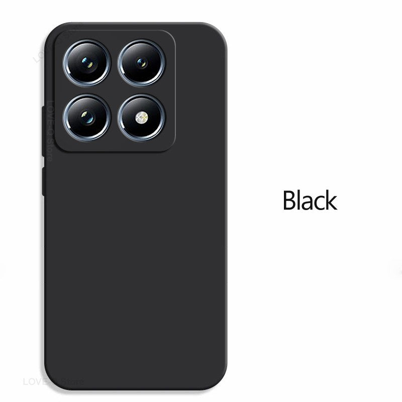 Funda Original de silicona líquida para teléfono móvil, carcasa suave para Xiaomi Mi 14 T, Mi 14 T Pro, Mi 14 T Pro, accesorios para Xiaomi funda de Xiaomi 14T Pro