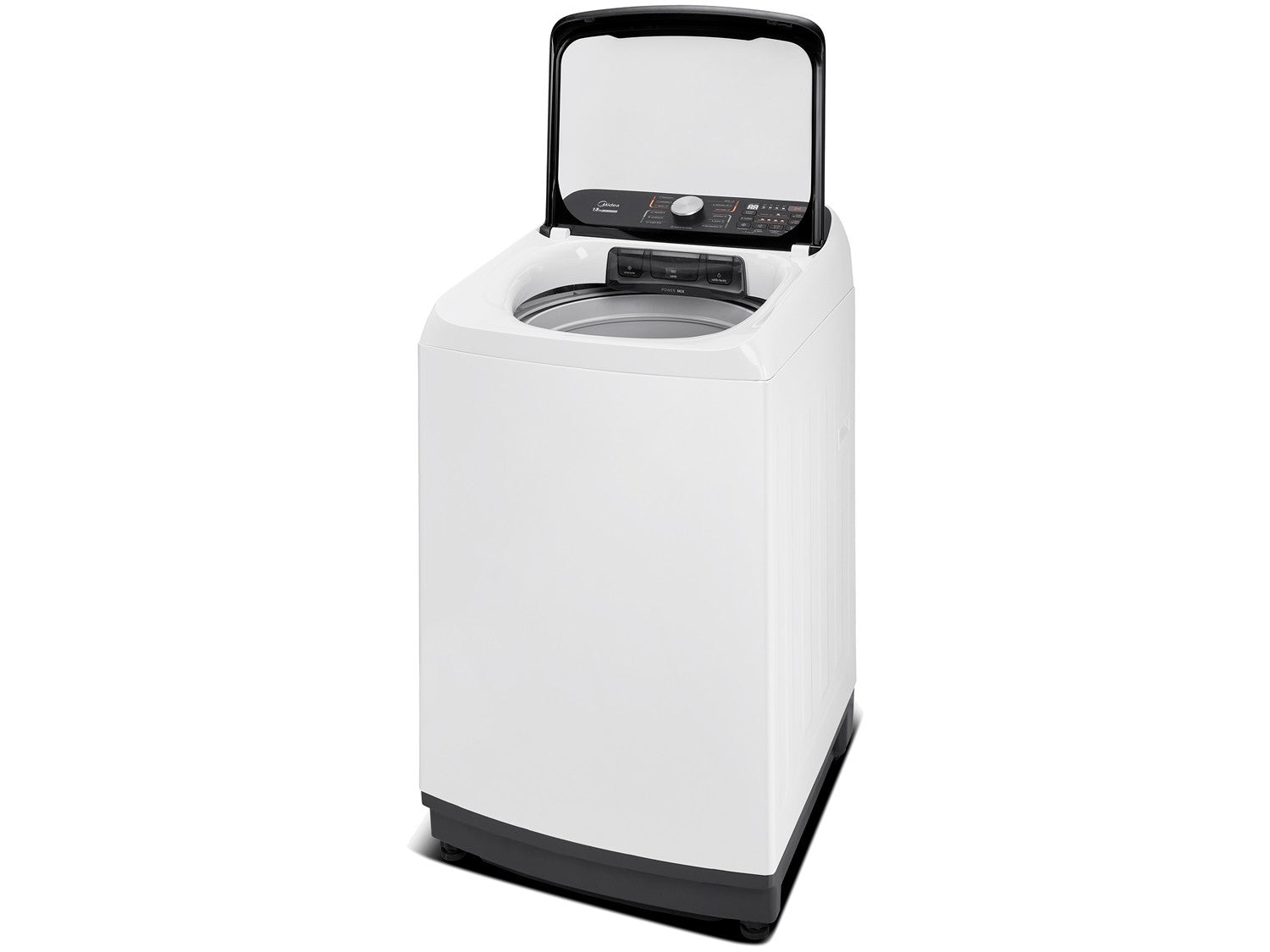Midea-lavadora de 13kg, cesta Inox, programas de lavado blancos, agitador de ondas-110V