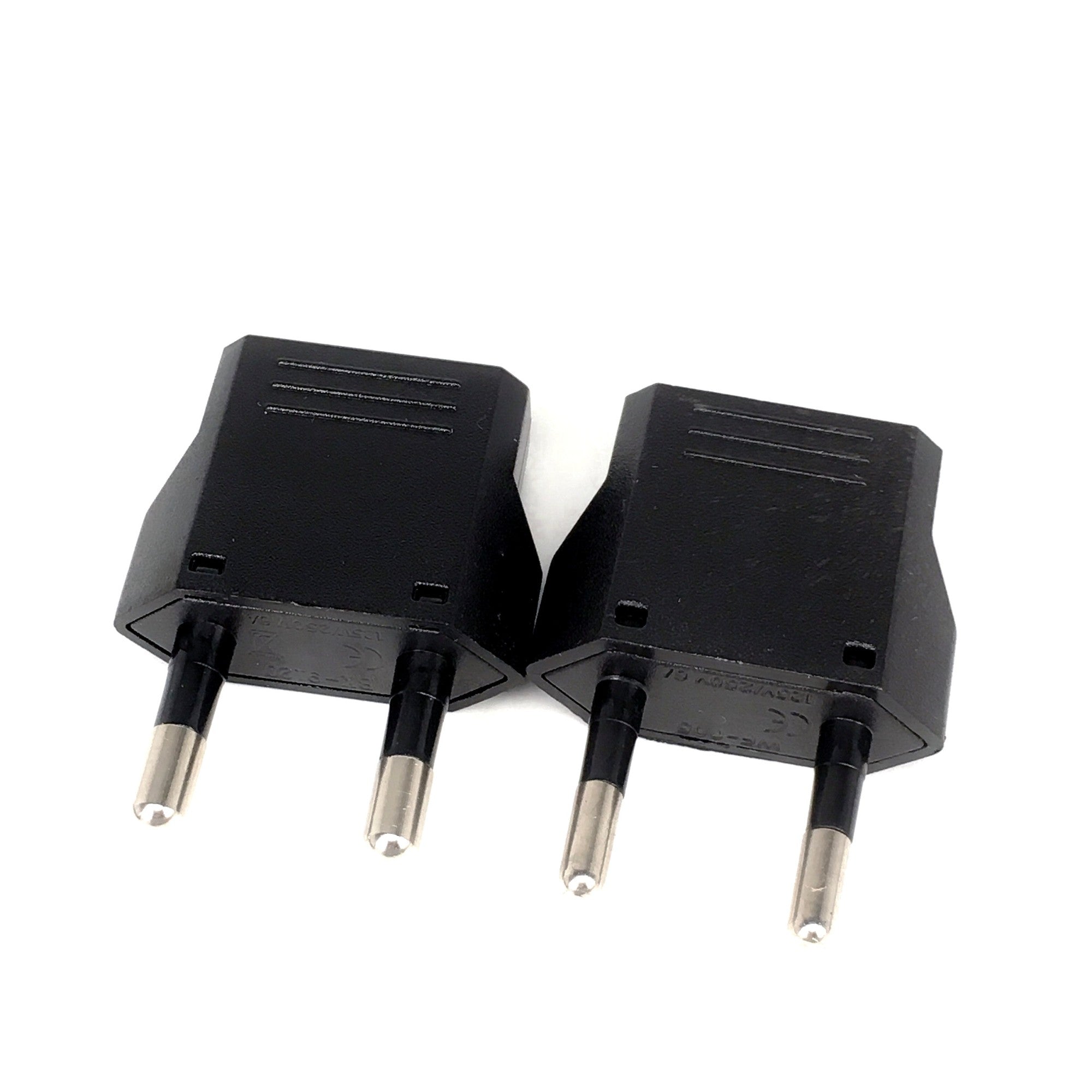 Adaptador de enchufe UE Euro KR, adaptador de enchufe de EE. UU. a UE, adaptador de viaje KR UE, convertidor de enchufe eléctrico EU KR, toma de corriente CA, 1-50 Uds.