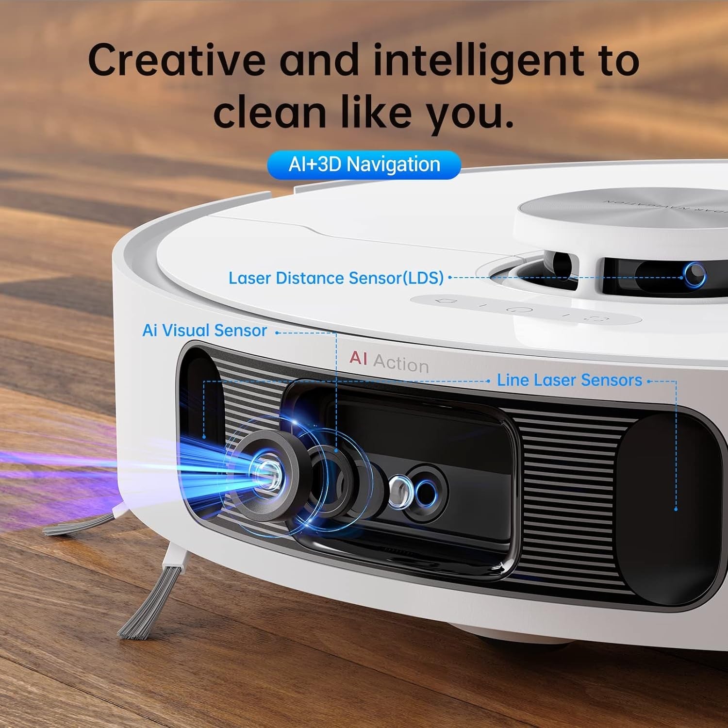 Dreame-Robot aspirador L10s Ultra, fregona automática de limpieza y secado, recarga y vaciado automático, 5300Pa, navegación por Ia, Alexa