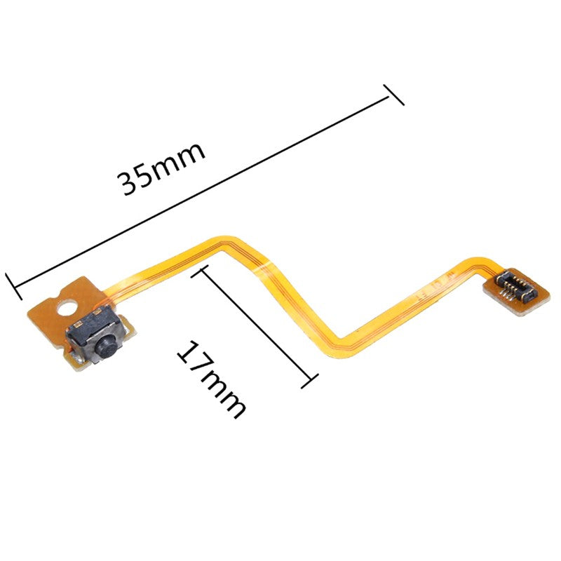 Botón de hombro L & R con Cable flexible para Nintendo 3DS, reparación, disparador de interruptor izquierdo y derecho