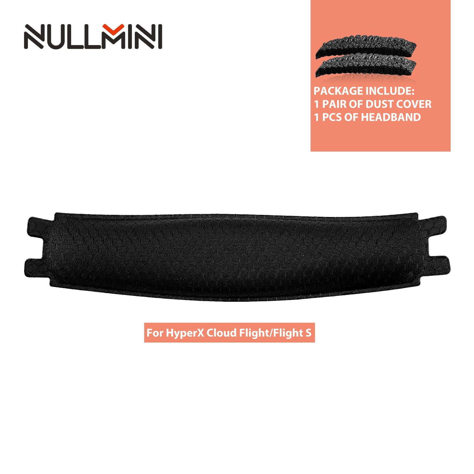 NullMini Diadema de repuesto para auriculares HyperX Cloud Flight S Stinger Auriculares de malla