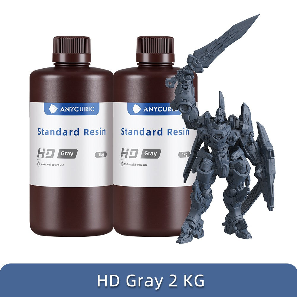 ANYCUBIC 405nm resina UV para impresora 3D Photon Mono 4 resina de impresión 3D LCD resina sensible a los rayos UV para impresora 3D 1kg