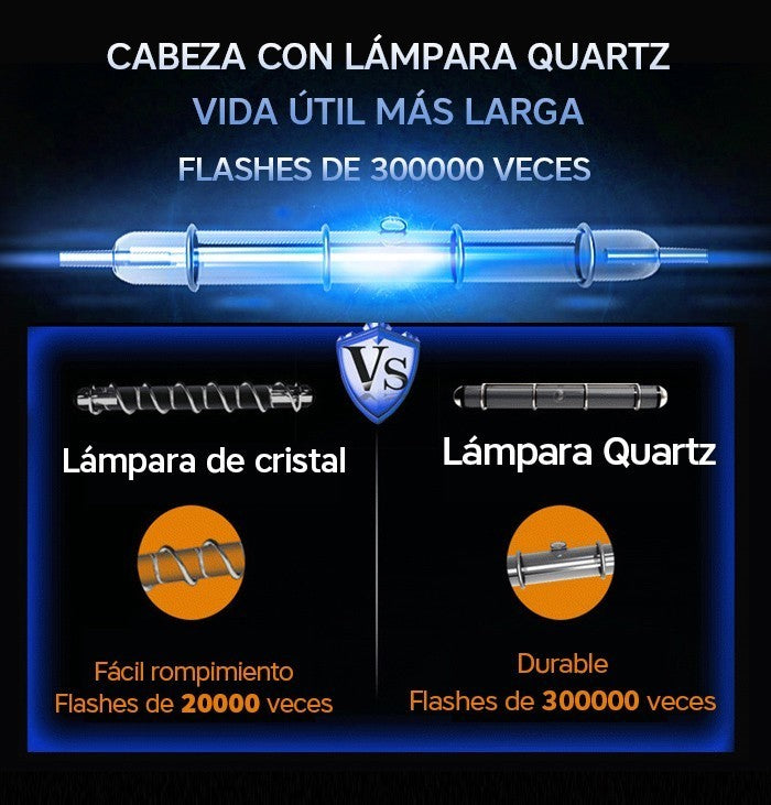 Lescolton 2in1 de depilación láser IPL máquina depiladora láser depilación permanente Bikini Trimmer eléctrico depilador un láser