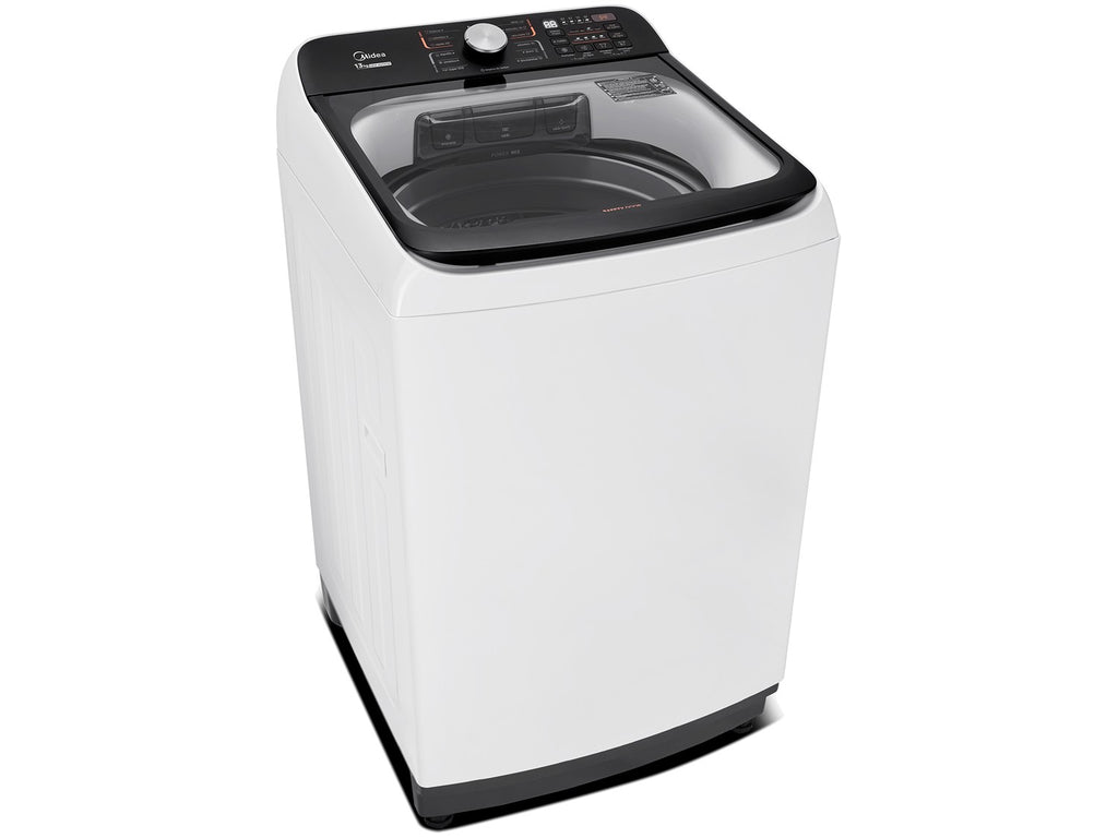 Midea-lavadora de 13kg, cesta Inox, programas de lavado blancos, agitador de ondas-110V