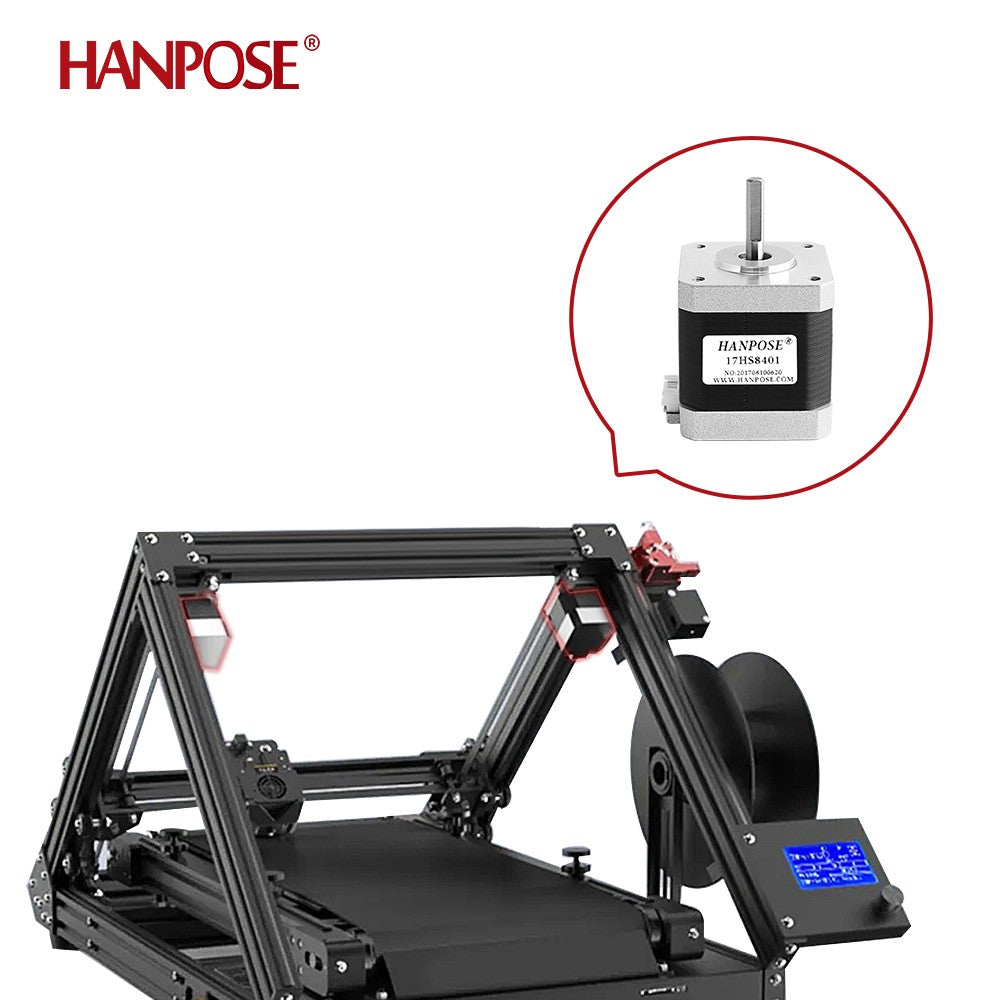 20 piezas Motor paso a paso Nema 17 17HS8401 con línea DuPont 4 conductores Nema17 H48mm longitud 1.8A para impresora 3D Motor de 42 pasos