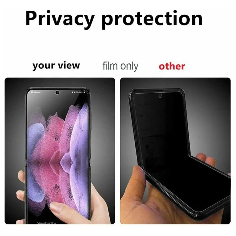 Película de hidrogel antiespía para Samsung Galaxy Z Flip 5 4 3 Flip5 Flip4, Protector de pantalla suave, 5 uds.
